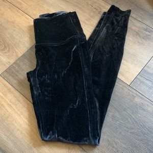 LULULEMON WONDER TIGHT VELVET LEGGINGS